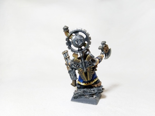 Warhammer Fantasy Battles Age of Sigmar Dwarf Cogsmith (Pro-Painted)