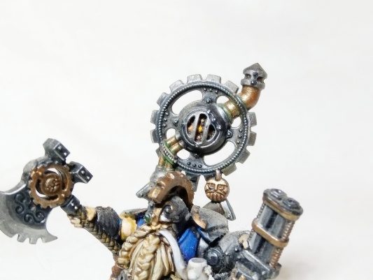 Warhammer Fantasy Battles Age of Sigmar Dwarf Cogsmith (Pro-Painted)