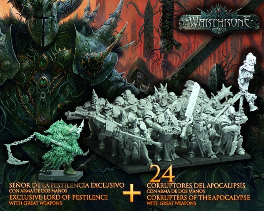 Corrupters of the Apocalypse with great weapons and exclusive Lord of Pestilence