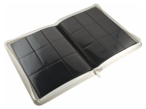 Альбом Blackfire Premium Zip-Album (с листами по 3x3 кармашка): Белый