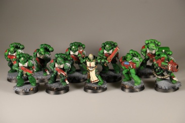 Warhammer 40K: Dark Vengeance Space Marines Tactical Squad x10 (Painted)