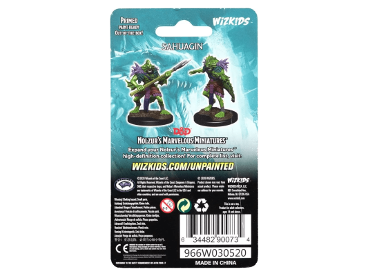 D&amp;D Nolzur&#039;s Marvelous Miniatures: Sahuagin