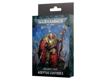 Datasheet Cards: Adeptus Custodes (предзаказ 2024, Warhammer 40k, Adeptus Custodes)