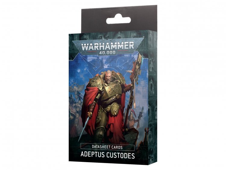 Datasheet Cards: Adeptus Custodes (предзаказ 2024, Warhammer 40k, Adeptus Custodes)