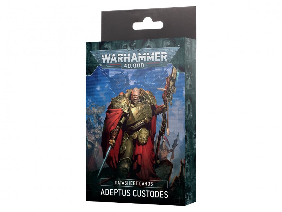 Купить Datasheet Cards Adeptus Custodes (предзаказ 2024, Warhammer 40k