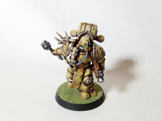Warhammer 40k Death Guard Plague Marines x7 (Pro-Painted)