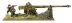 8.8cm PaK43 Cruciform Mount, Two models and command