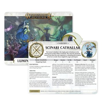 Lumineth Realm-lords Warscroll Cards