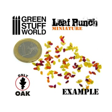 Miniature Leaf Punch ORANGE