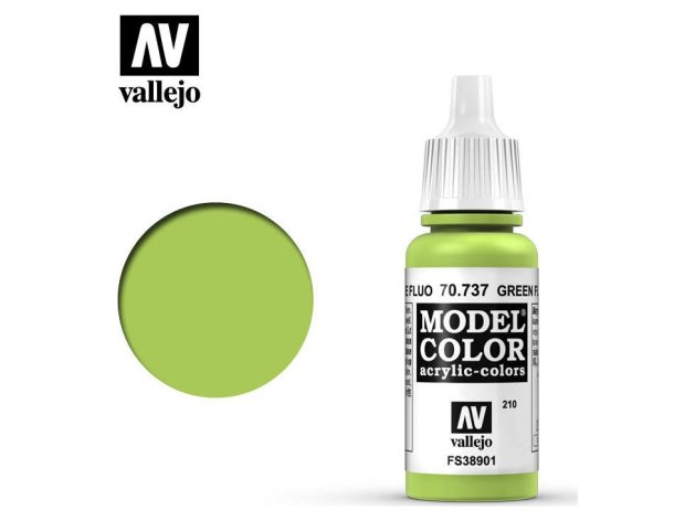 Краска Vallejo Model Color: Green Fluo 70.737