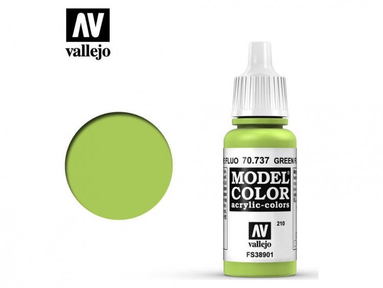 Краска Vallejo Model Color: Green Fluo 70.737