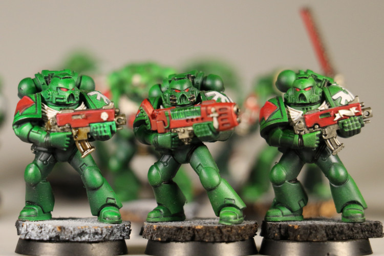 Warhammer 40000: Dark Vengeance Space Marines Tactical Squad x10 (Painted)