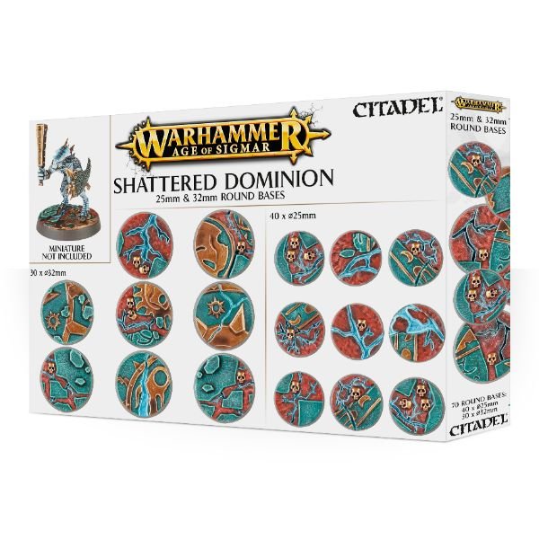 Shattered Dominion 25 &amp; 32mm Round Bases