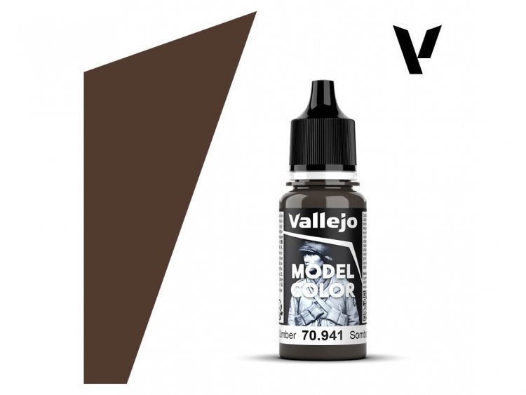 Краска Vallejo Model Color: Burnt Umber 70.941