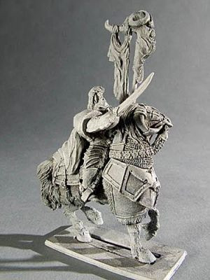 Chaos Standardbearer on Horseback