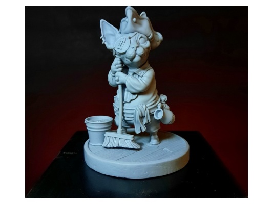 Тощий Шэгги | Коллекционная миниатюра 70 мм