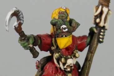 Warhammer Fantasy Battles Grot Shaman x1 (99060209164) (Metal, Painted)