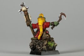 Warhammer Fantasy Battles Grot Shaman x1 (99060209164) (Metal, Painted)