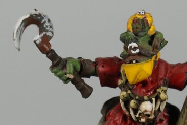 Warhammer Fantasy Battles Grot Shaman x1 (99060209164) (Metal, Painted)