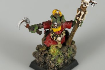 Warhammer Fantasy Battles Grot Shaman x1 (99060209164) (Metal, Painted)