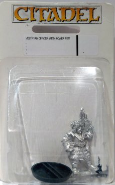 Vostroyan Officer with Power Fist (Made to Order)
