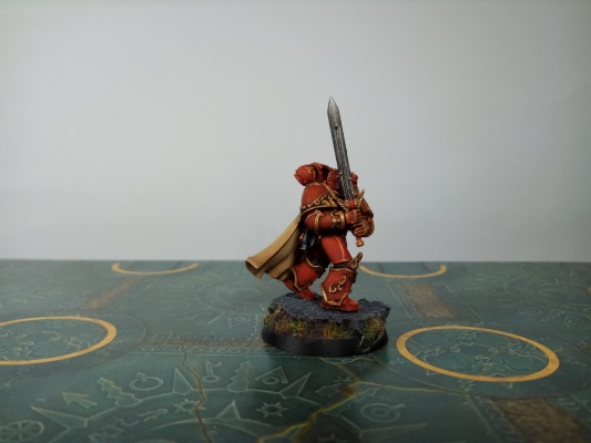 Warhammer 30k / Warhammer 40k Blood Angels Praetor (Pro-Painted)