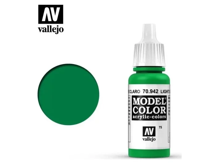 Краска Vallejo Model Color: Light Green 70.942