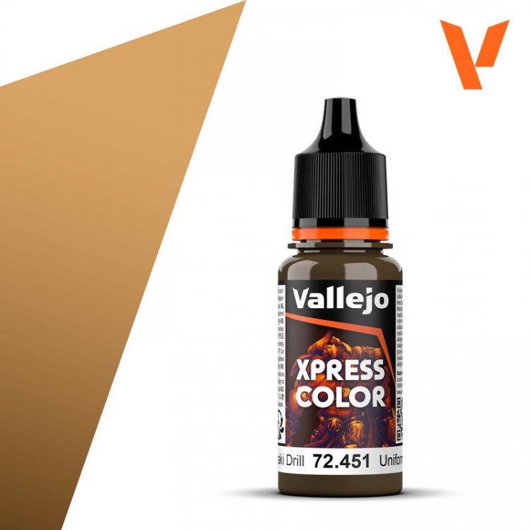  Краска Vallejo Xpress Color: Khaki Drill 72.451