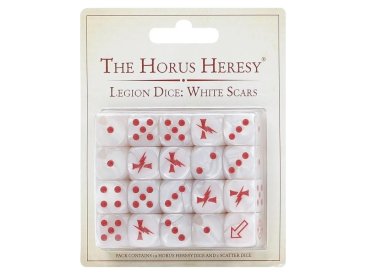 The Horus Heresy White Scars Dice Set