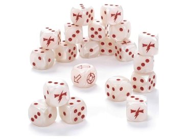 The Horus Heresy White Scars Dice Set