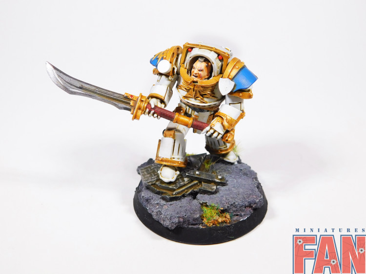 Warhammer 30k Legion Praetor Tribune in Tartaros Terminator Armour (Pro-Painted)