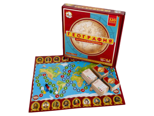 Настольная игра Викторина &quot;География&quot;