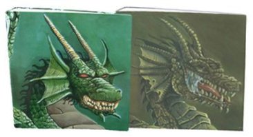 Альбом &quot;Arcane Tinman&quot;(для листов 2,5х3,5 (3х3 кармашка на листе)рисунок &quot;Серый Дракон&quot;