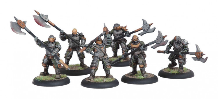 Mercenary Steelhead Halberdiers Unit BOX