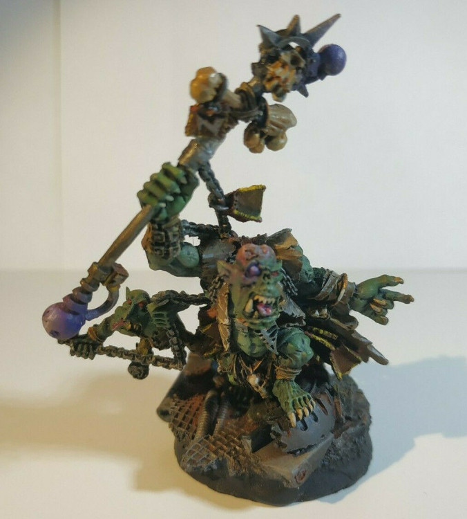 Warhammer 40k Ork Weirdboy (Pro-Painted)