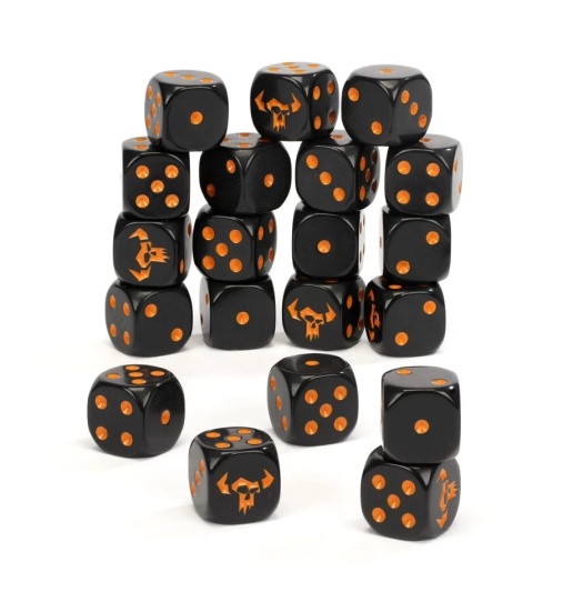 Kill Team: Ork Kommandos Dice Set
