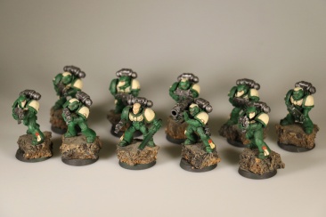 Warhammer 40k Dark Angel Tactical Squad x10 (Painted)