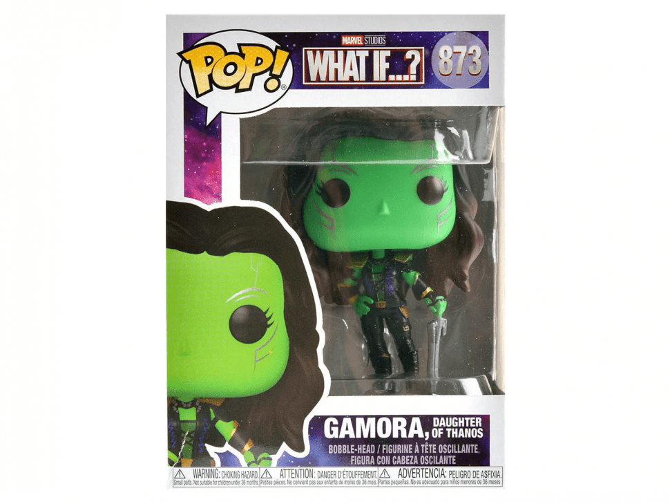 Funko pop guardians of the top galaxy gamora