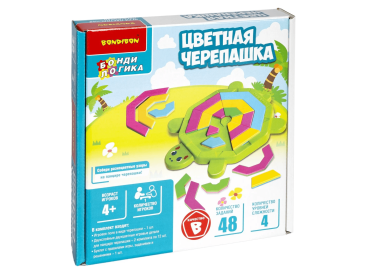 Цветная черепашка