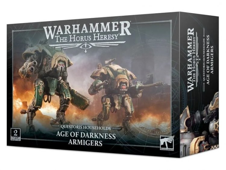 Age of Darkness Armigers (GW direct, предзаказ 2024, The Horus Heresy)