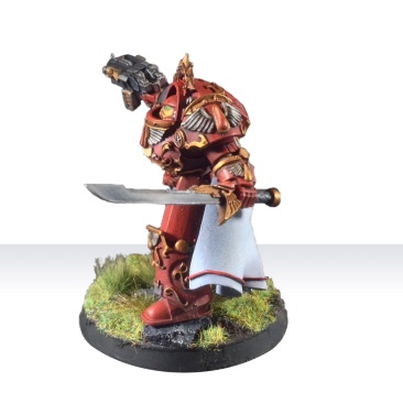 Warhammer 30k / 40k FW Blood Angels Praetor in Tartaros Armour (Pro-Painted)