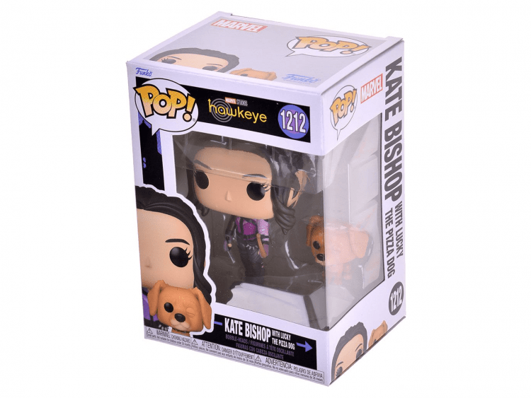Фигурка Funko POP! Hawkeye: Kate Bishop with Lucky the Pizza Dog