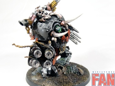 Warhammer 40k Space Ork Warboss Ghazghkull Thraka and Makari (Pro-Painted)