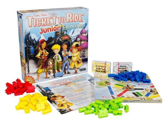 Настольная игра Ticket to Ride Junior: Европа