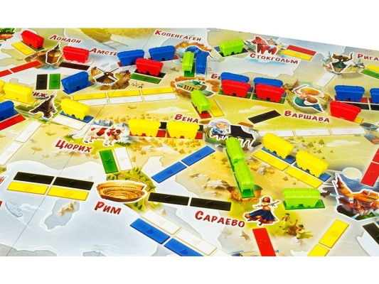 Настольная игра Ticket to Ride Junior: Европа