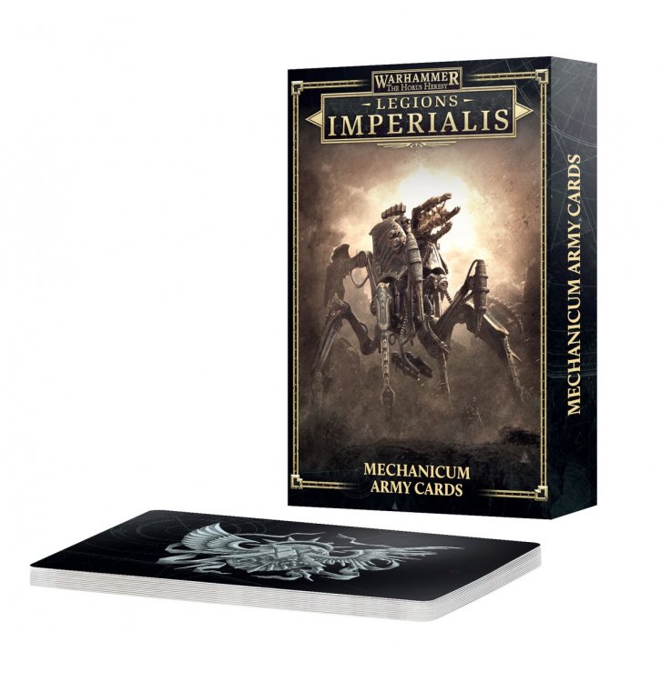 Legions Imperialis: Mechanicum Army Cards (предзаказ 2024)