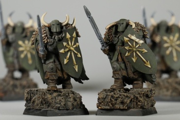 Warhammer Fantasy Battles Chaos Warriors x4 (99120201047) (Painted)