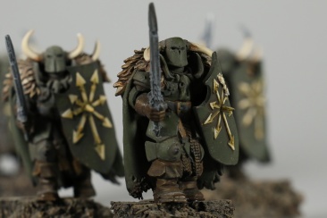 Warhammer Fantasy Battles Chaos Warriors x4 (99120201047) (Painted)