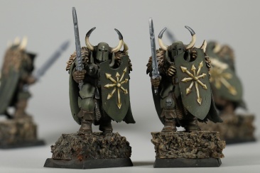 Warhammer Fantasy Battles Chaos Warriors x4 (99120201047) (Painted)