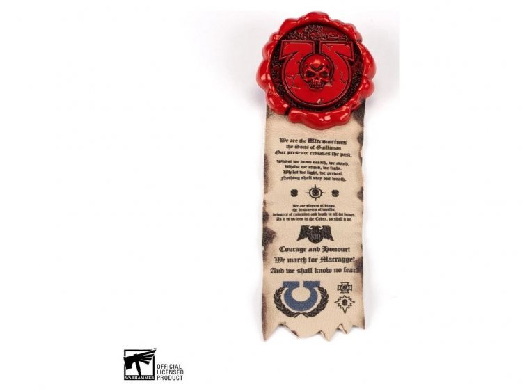 Значок Ultramarines Purity Seal (предзаказ 2022, Warhammer 40k)